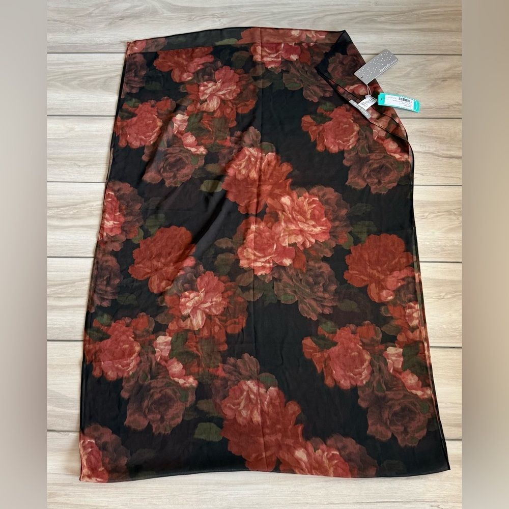 Daniel Rainn Kaela Oblong Scarf Green OS NWT STITCH FIX